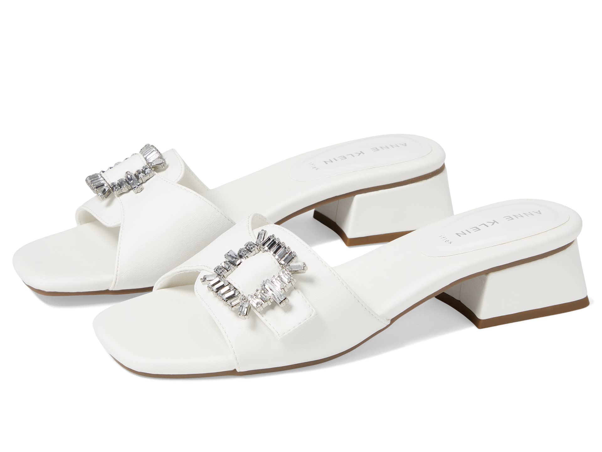 

Туфли на каблуке Anne Klein Naomi Dress Sandal, белый