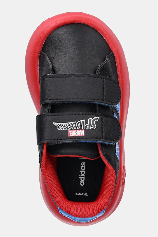 Детские кроссовки Grand Court Spider-Man Adidas, черный — фото 4