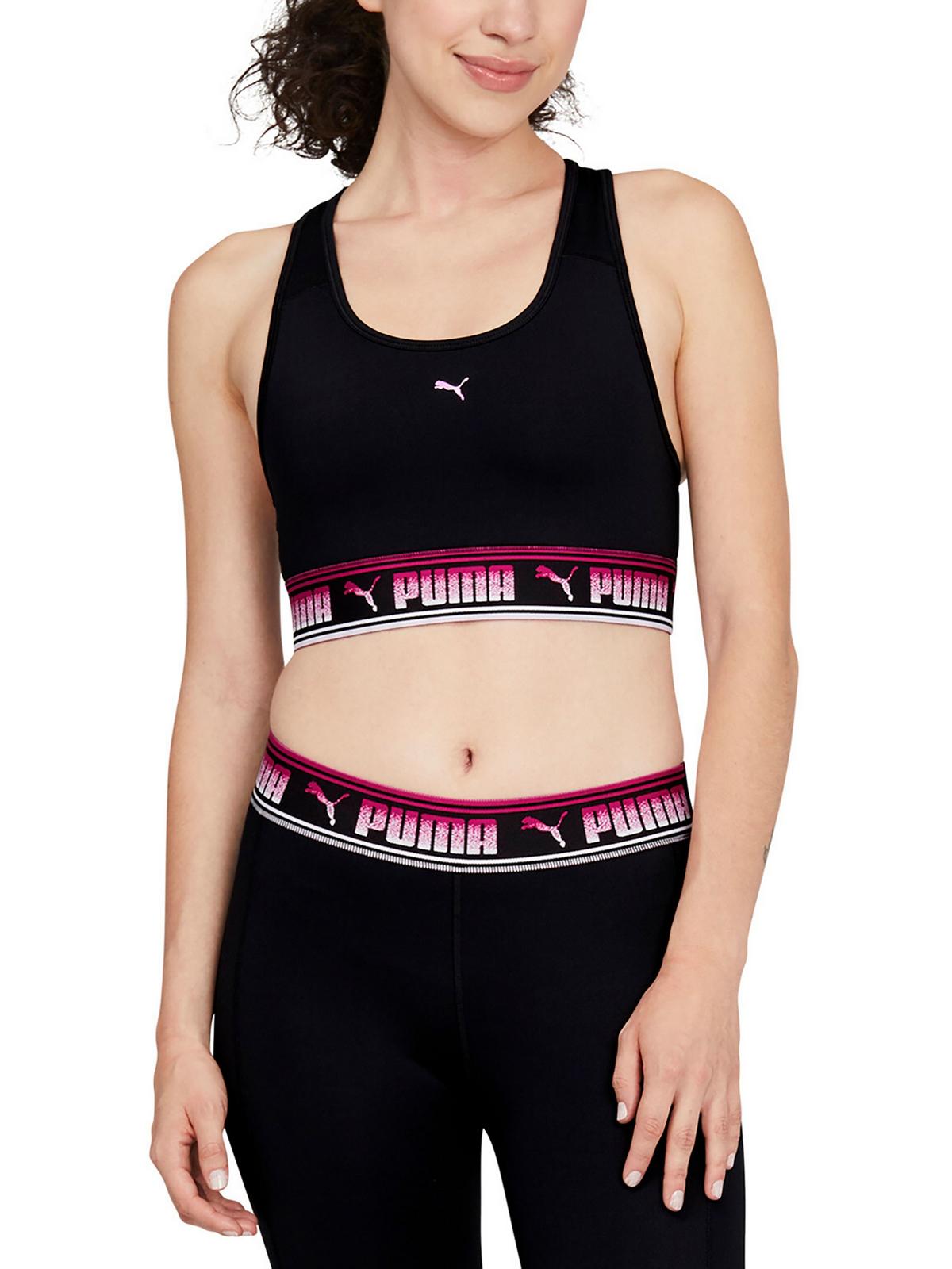 

Женский спортивный бюстгальтер Criss-Cross Fitness Puma, цвет puma black