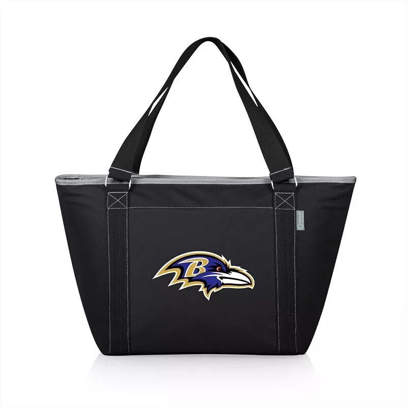 

Черная большая сумка-холодильник Picnic Time Baltimore Ravens Topanga