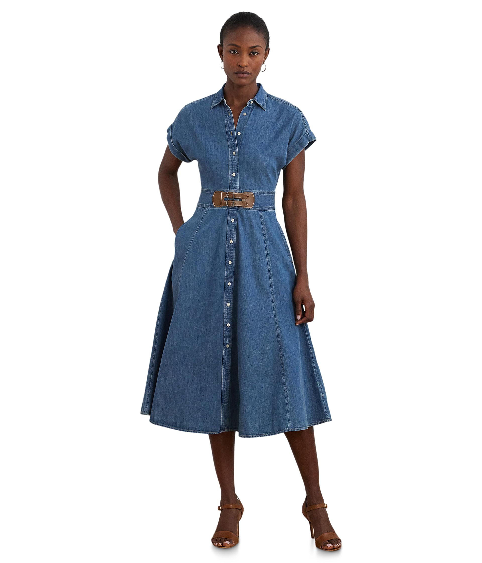 

Платье Lauren Ralph Lauren Erlaina-Short, цвет Opal Wash