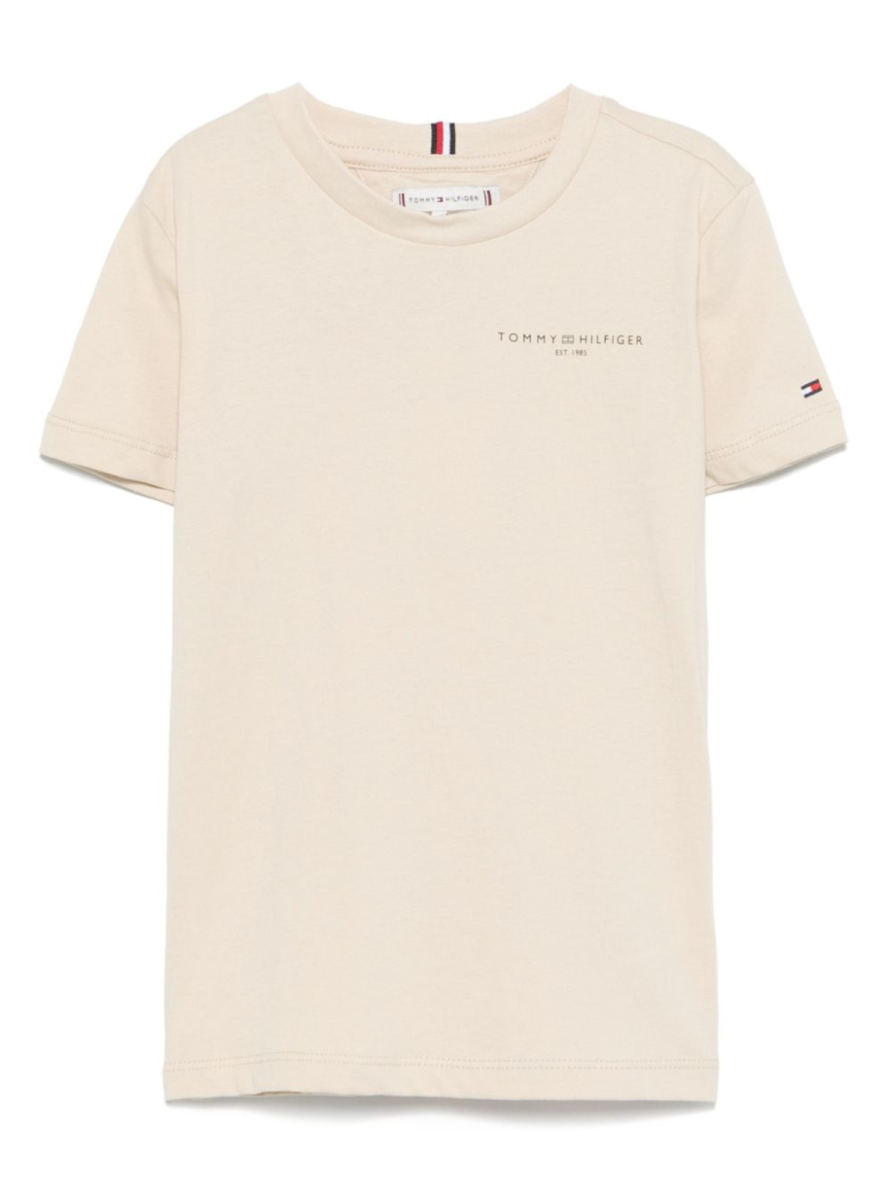 

Футболка с логотипом Tommy Hilfiger Junior, нейтральный