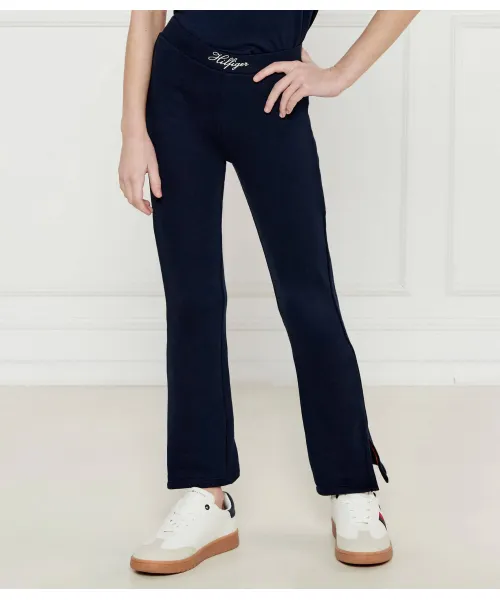 

Брюки Flare fit Tommy Hilfiger, синий