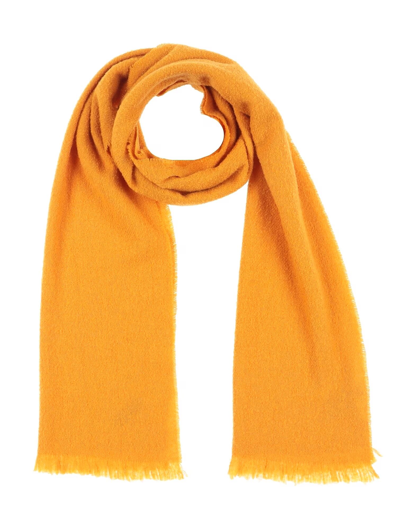

Шарф Zanone, желто-оранжевый