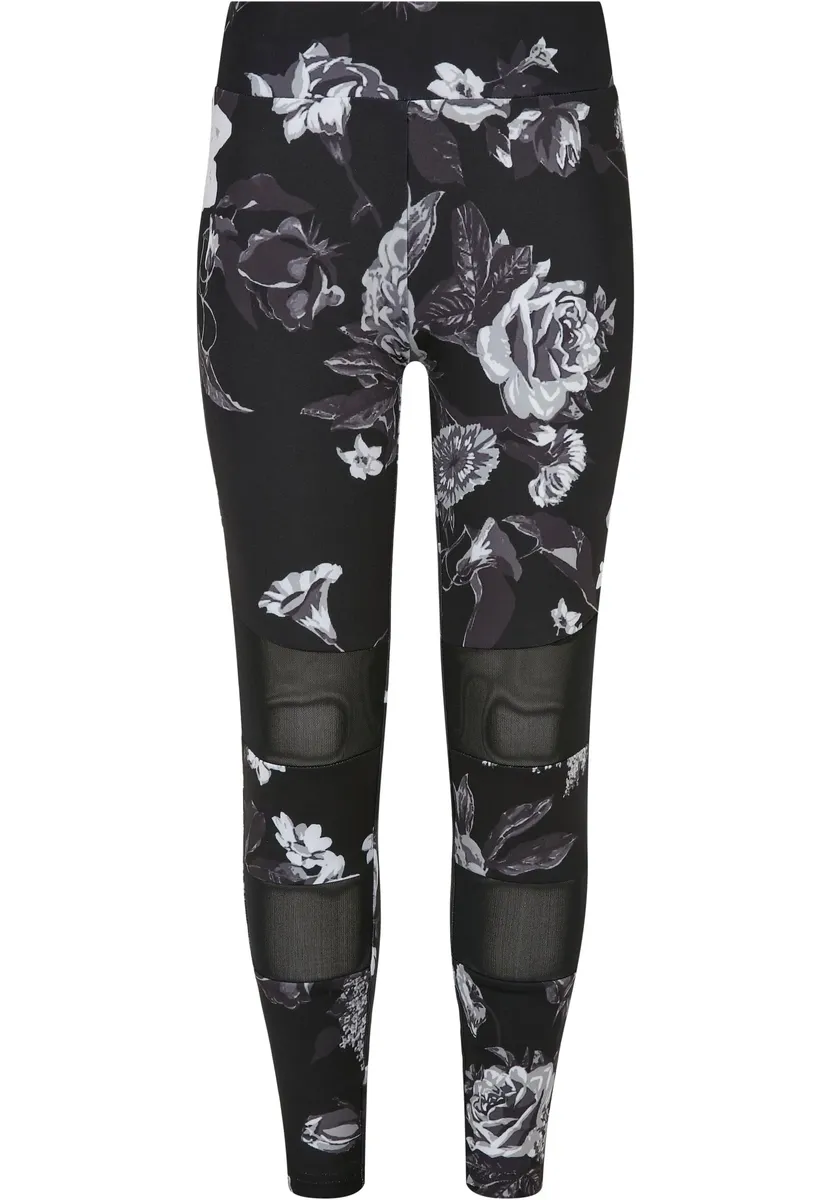 

Леггинсы URBAN CLASSICS " Urban Classics Women's Girls Tech Mesh AOP Leggings" (1 шт.), цвет Darkflower Aop