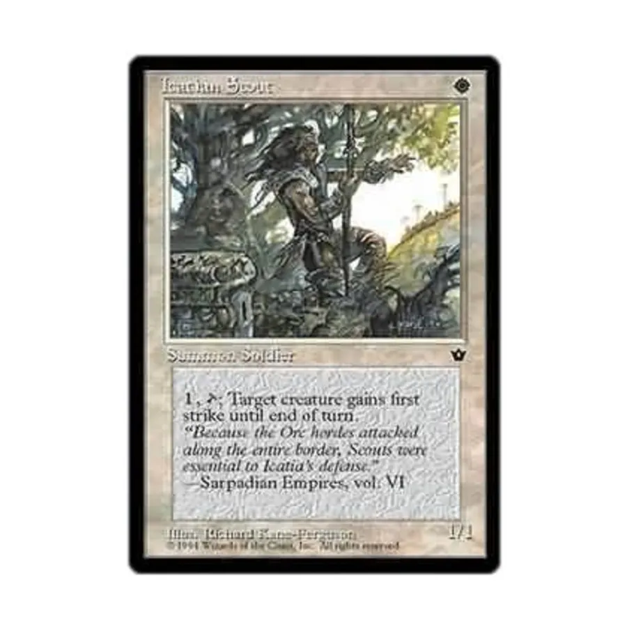 

CCG Икатианский разведчик - Вер. 3 (С4), MTG - Fallen Empires