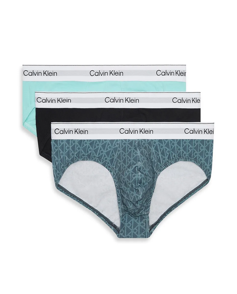 

Набор из 3 трусов - Icon Cotton Stretch Calvin Klein, мультиколор