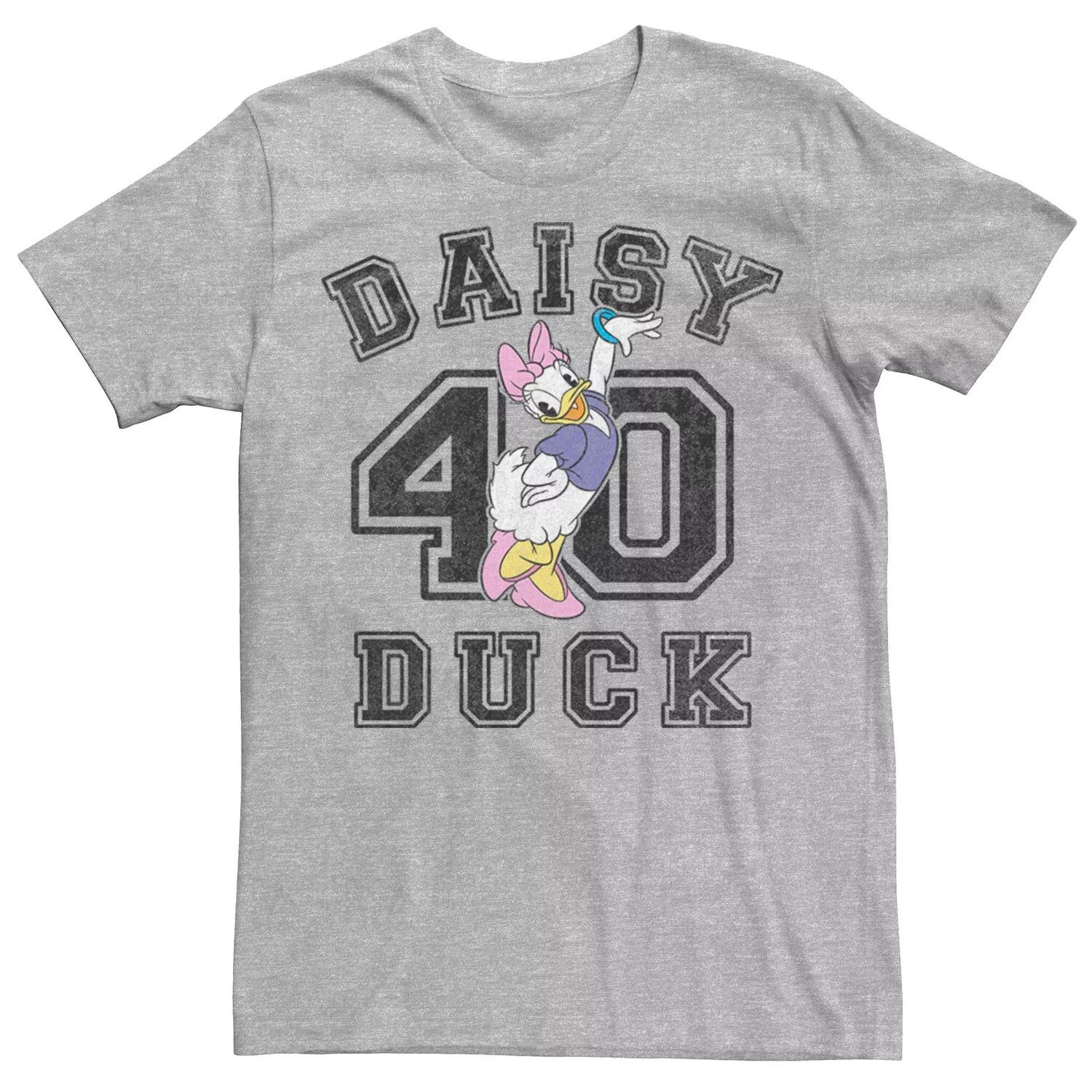 

Мужская футболка Disney Daisy Duck Varsity Text # 40 Licensed Character