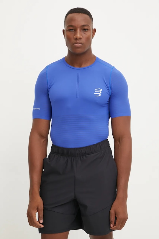 

Футболка для бега Pro Racing Compressport, синий
