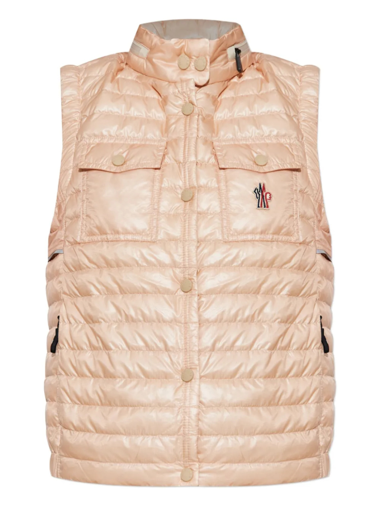 

Moncler Grenoble жилет Gumiane, розовый