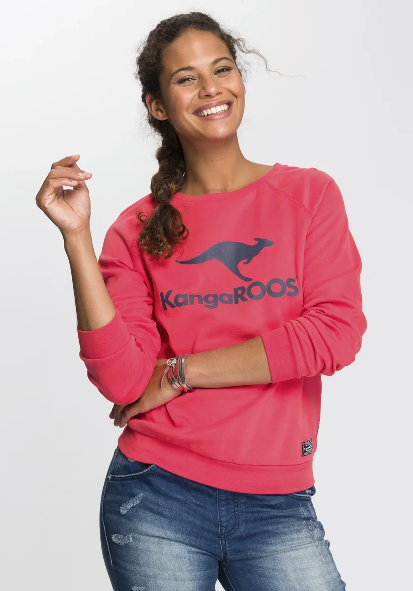 

Свитер KangaROOS с логотипом спереди, цвет Orange