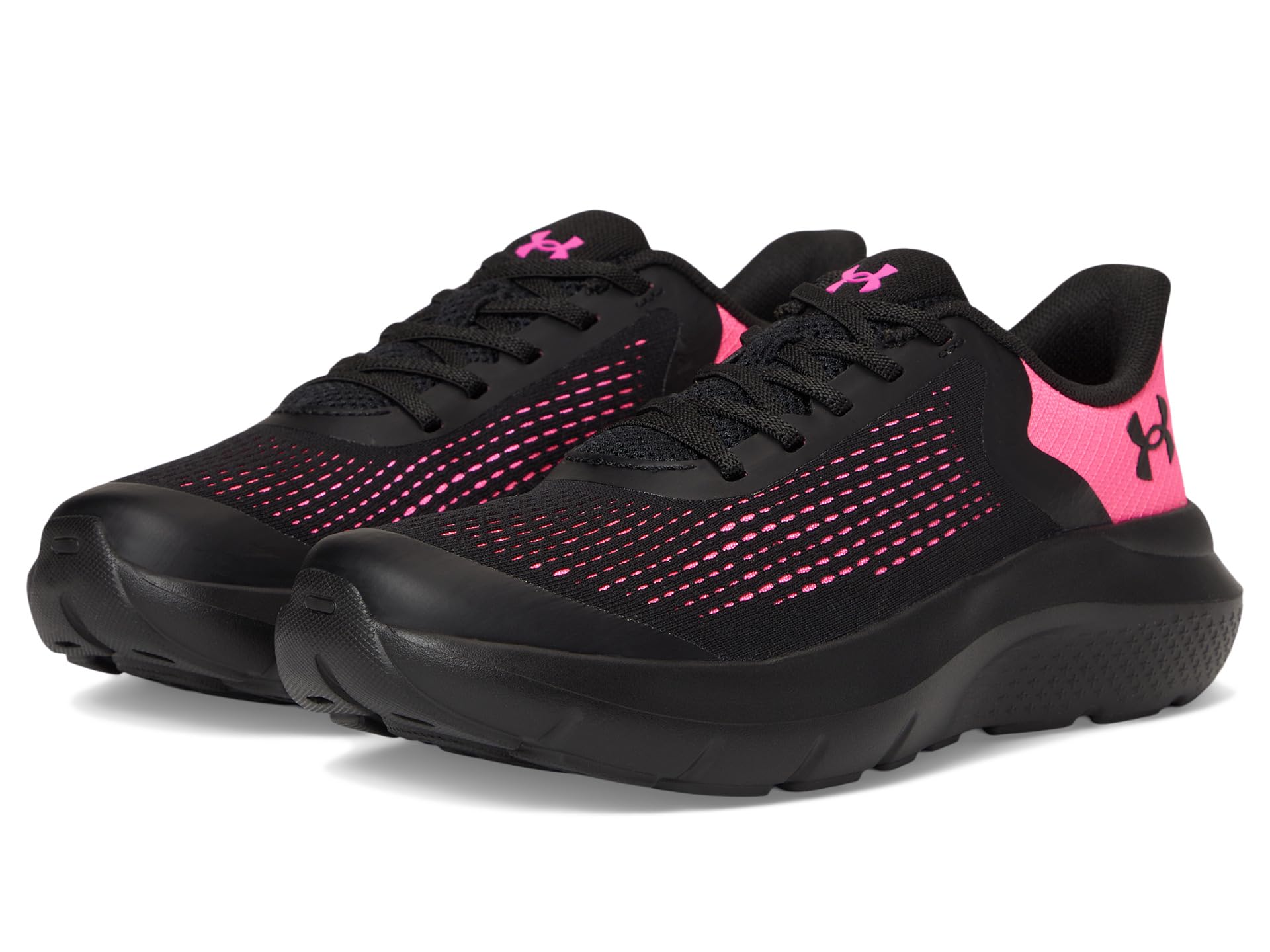

Кроссовки Under Armour Kids Pre School Rogue 4 Alternate Lace, цвет Black/Aero Pink/Aero Pink