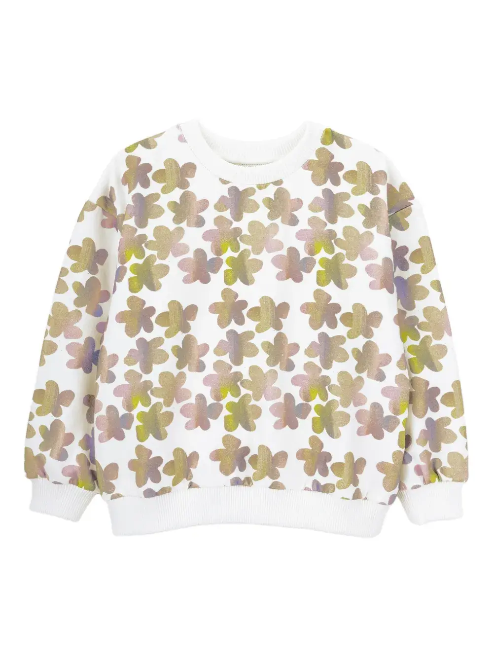 

Толстовка Gleaming Garden с цветочным принтом Knot, белый