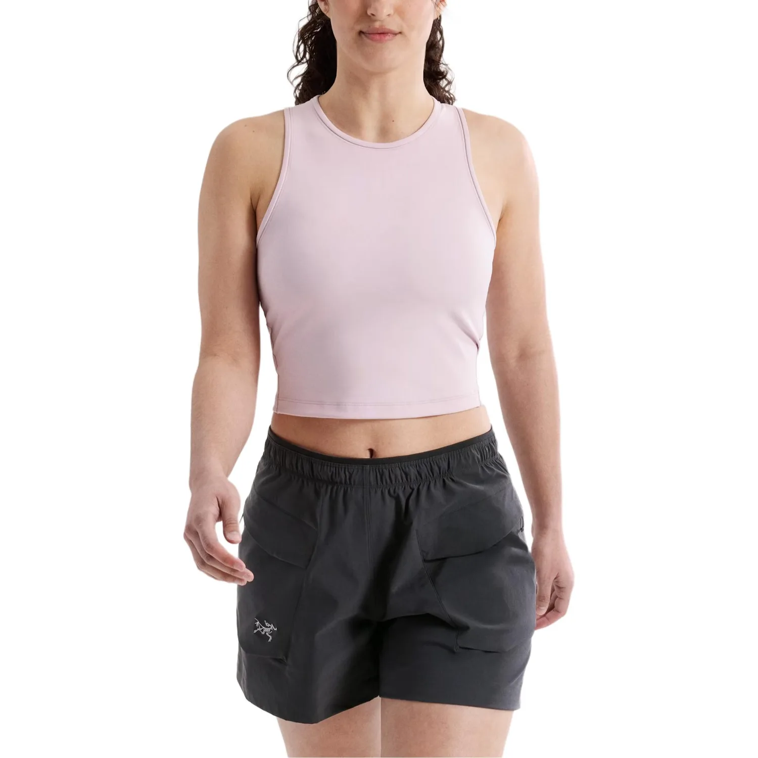 Футболка-майка женская с круглым вырезом Arcteryx, Blush Cloud Pink/Dawn Pink/Pink Glow/Alpenglow