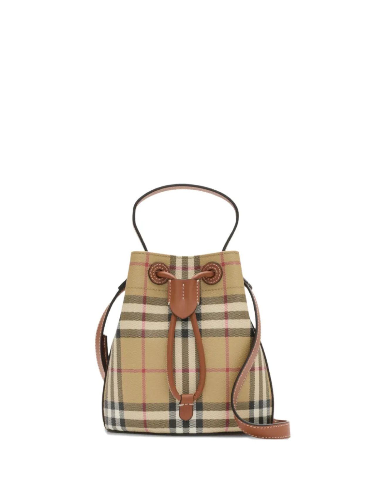 

Burberry сумка-ведро TB размера мини, нейтральный