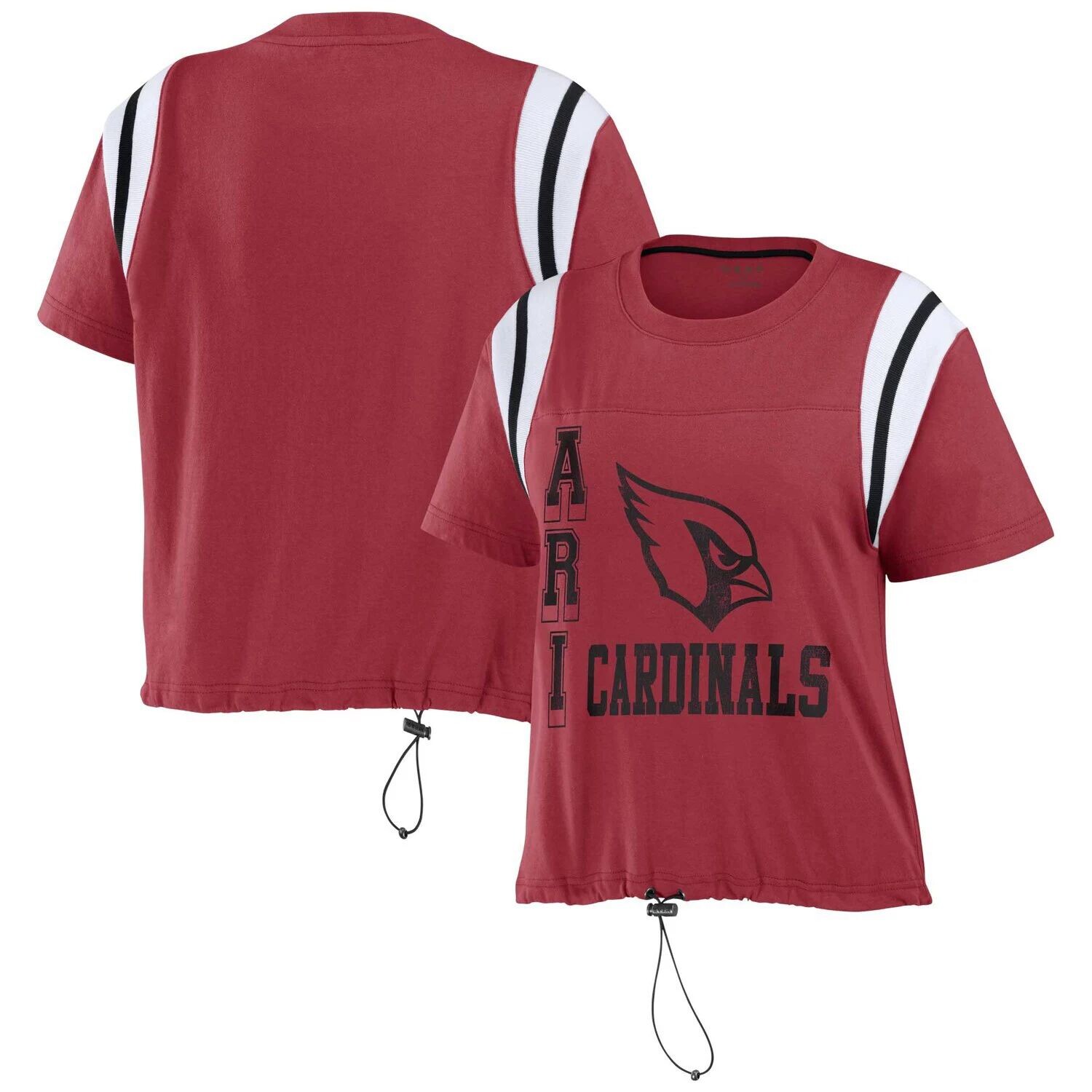 

Женская одежда от Erin Andrews Cardinal Arizona Cardinals с застежкой и цветными блоками