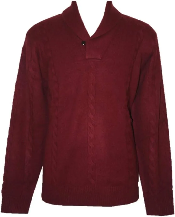 

Shephe 4 Ply мужской пуловер с воротником-шалью из кашемира