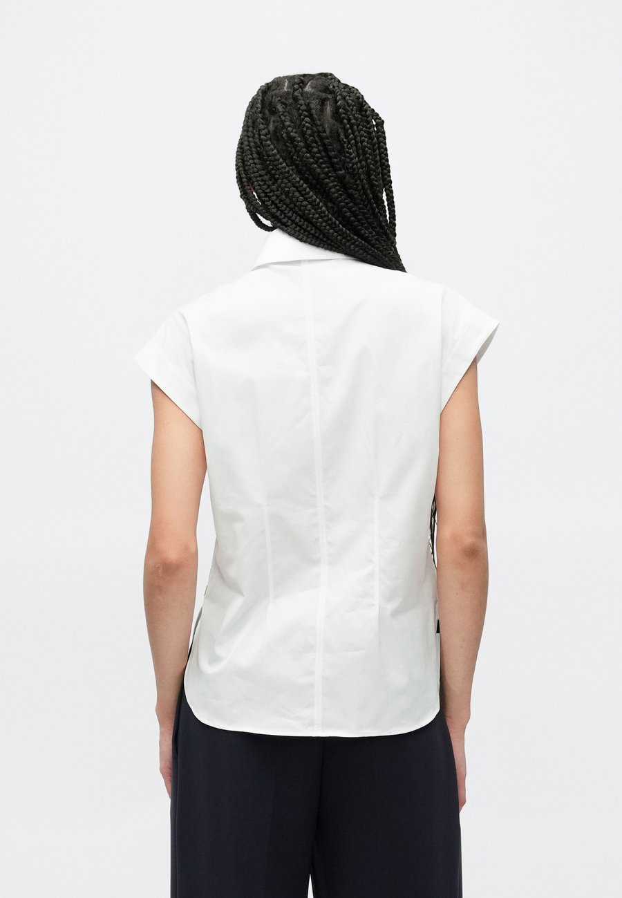 Блуза BOSS BIRENY, White — фото 3