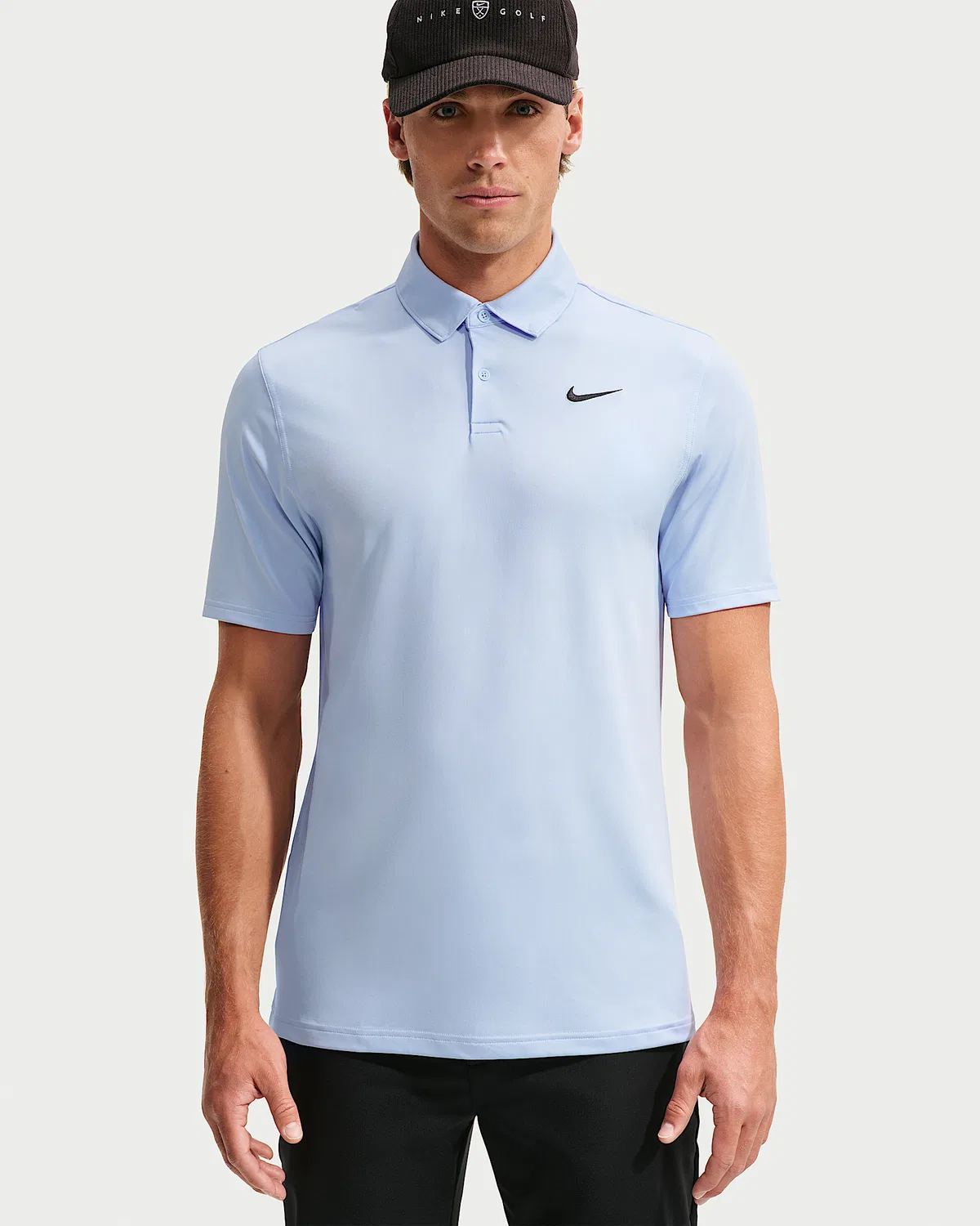 Мужское поло Nike Velocity Dri-FIT Chest Logo Golf, Hydrogen Blue/Black