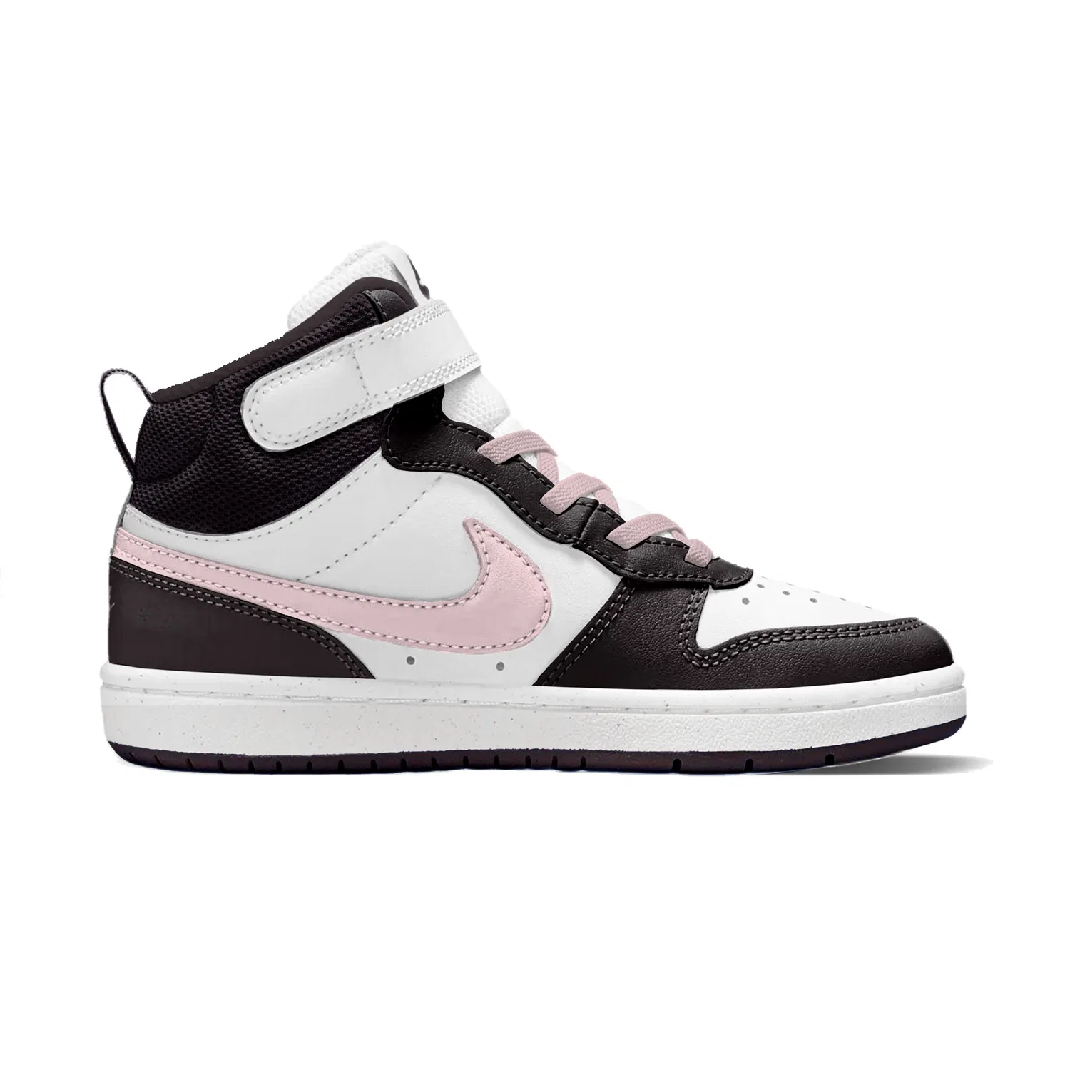 Детские кроссовки для скейтбординга Nike Court Borough 2 Mid Top розовые — фото 3