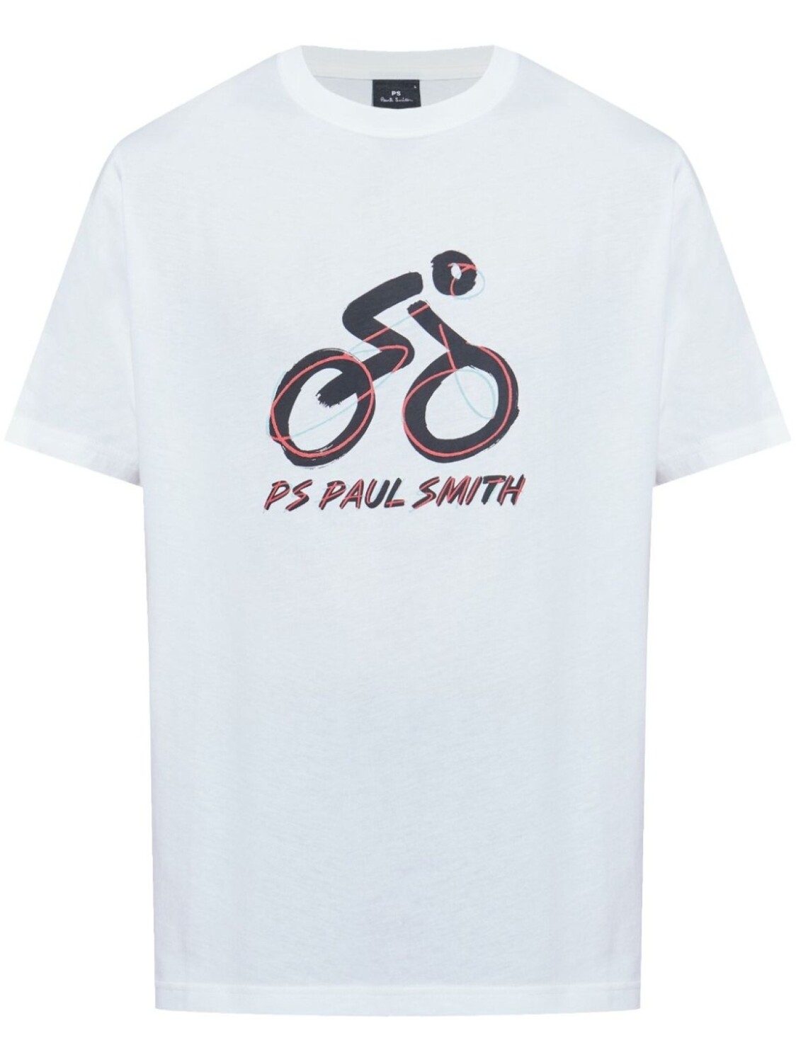 

Футболка с принтом в стиле иллюстрации PS Paul Smith, белый