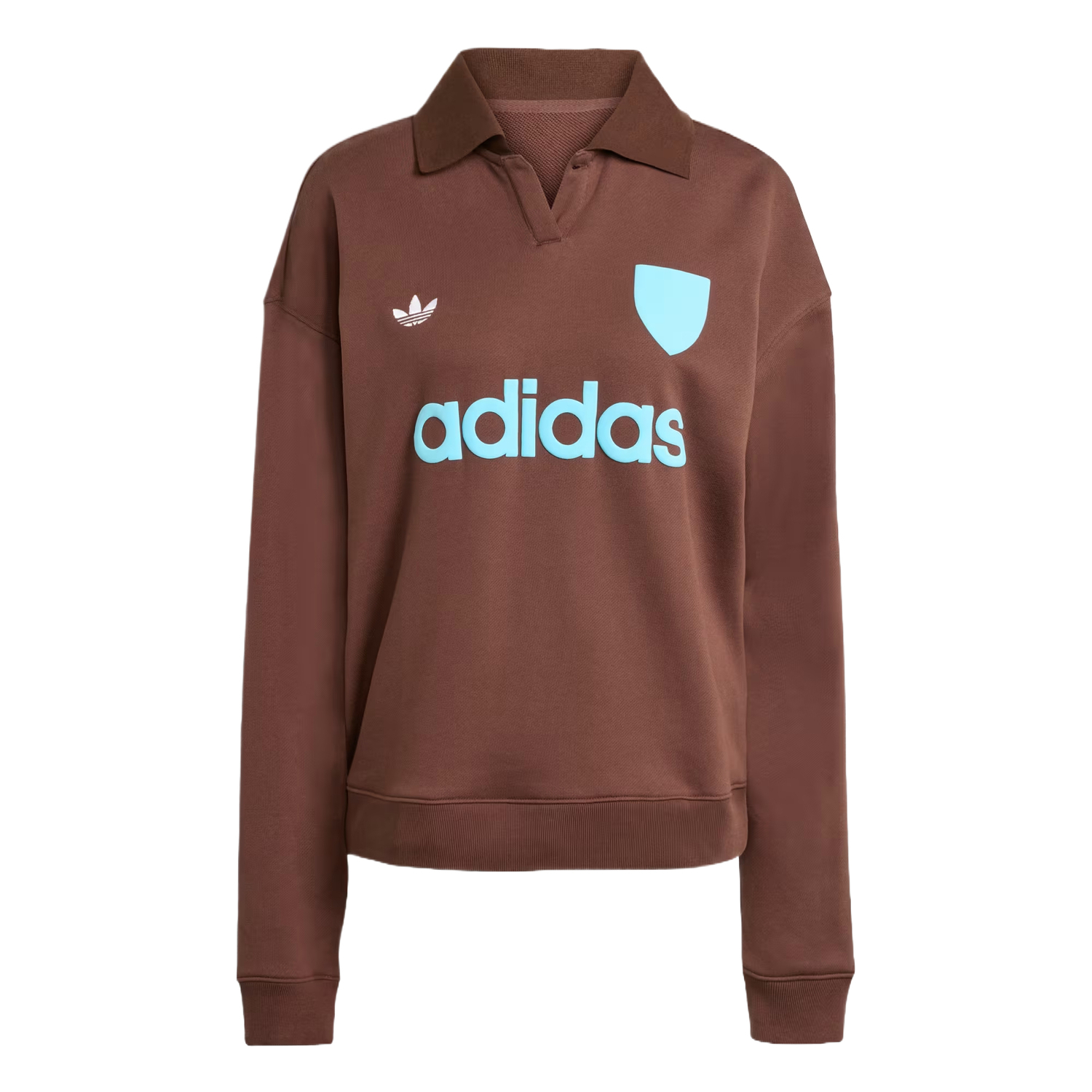 Свитшот женский Adidas Originals, коричневый