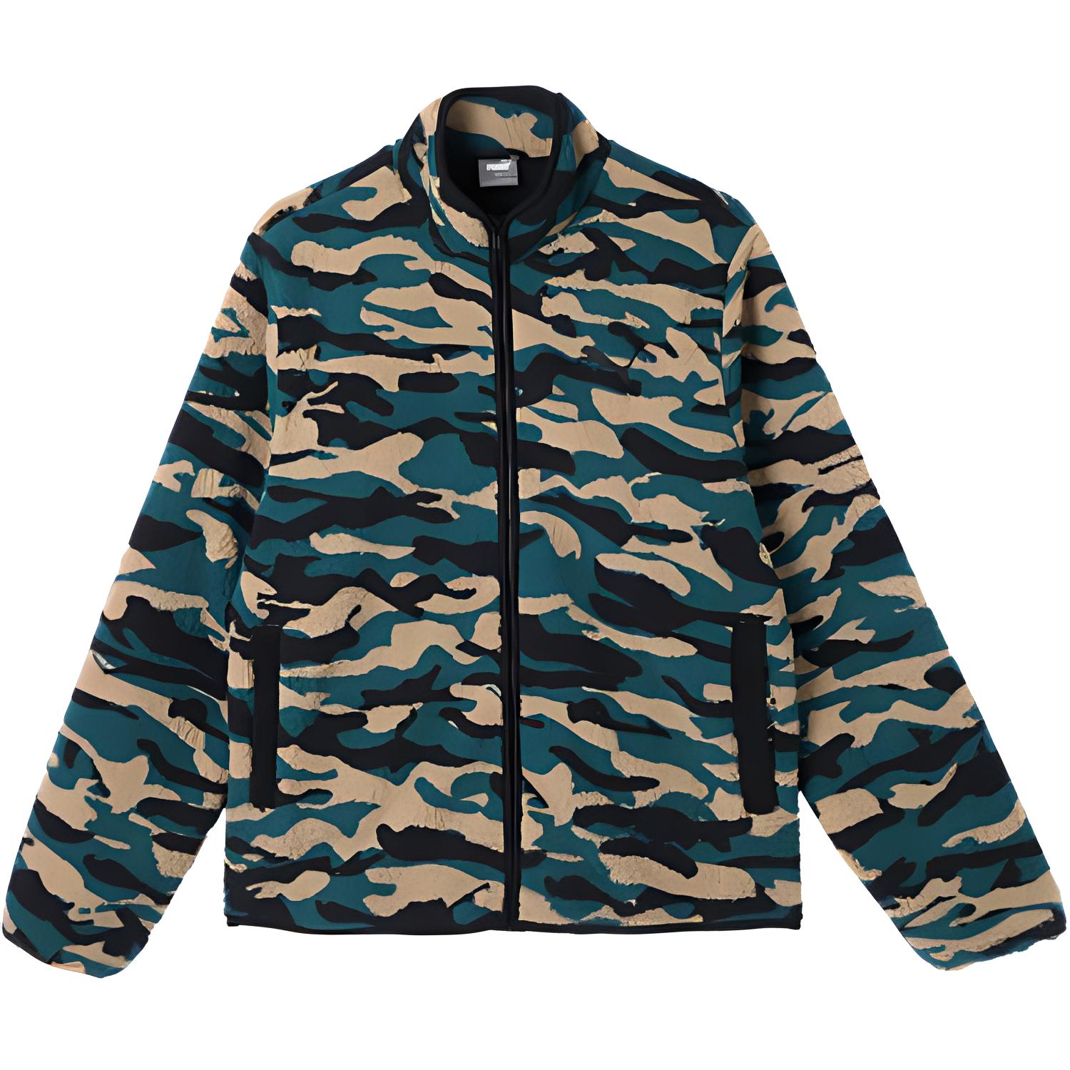 

PUMA Куртка мужская камуфляж, Black Camouflage
