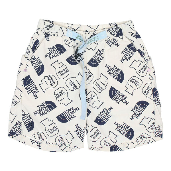

Шорты x brain dead 77 baggy climber shorts 'white' The North Face, белый