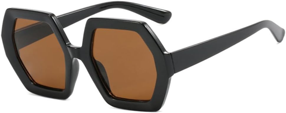 

Солнцезащитные очки с фиолетовым градиентом для женщин, винтажные, большие, модные цветные очки для мужчин, для улицы, с защитой от УФ-излучения UV400 TYUVIVO, Tea Champagne