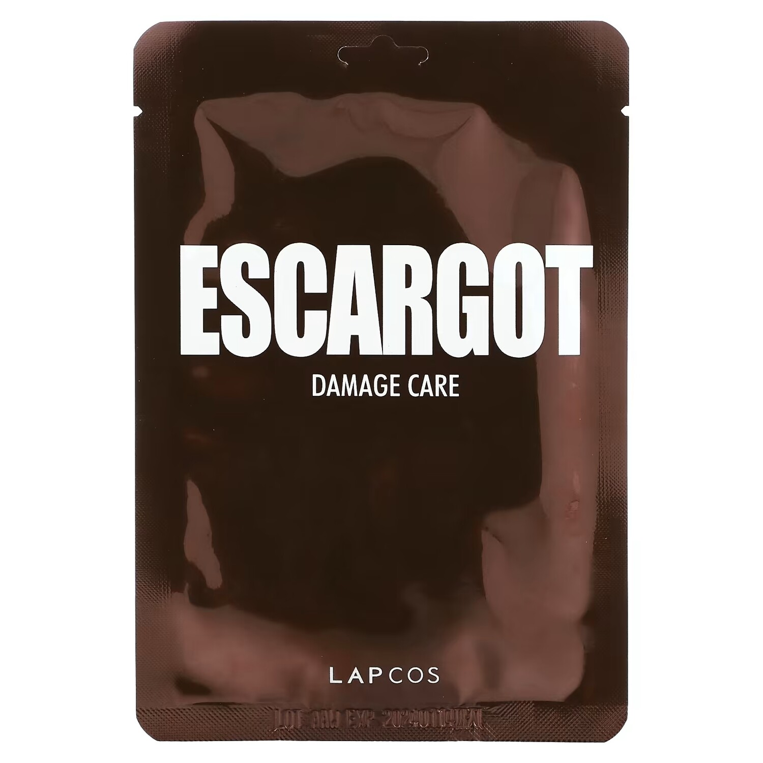 

Lapcos Escargot Beauty Sheet Mask Damage Care, 1 лист, 0,91 жидк. унции (27 мл)