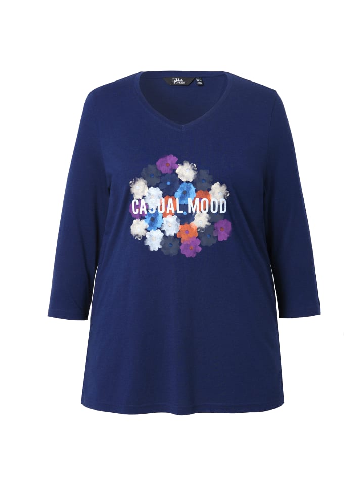 

Футболка Ulla Popken, цвет tintenblau