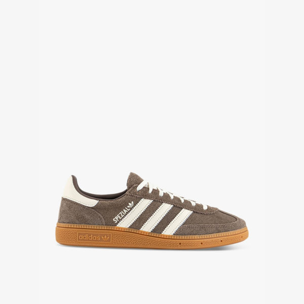 Кроссовки замшевые Adidas Handball Spezial, коричневый / белый