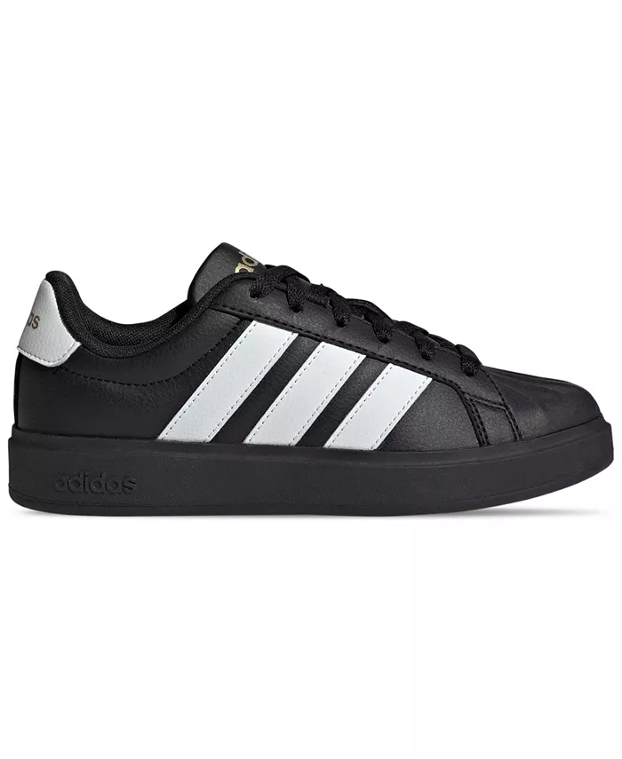 Детские повседневные кроссовки Streettalk Casual от Finish Line Adidas, черный — фото 2