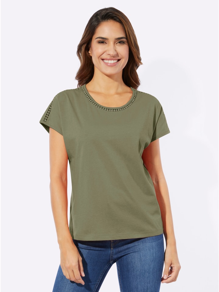 

Футболка Sieh an!, хаки