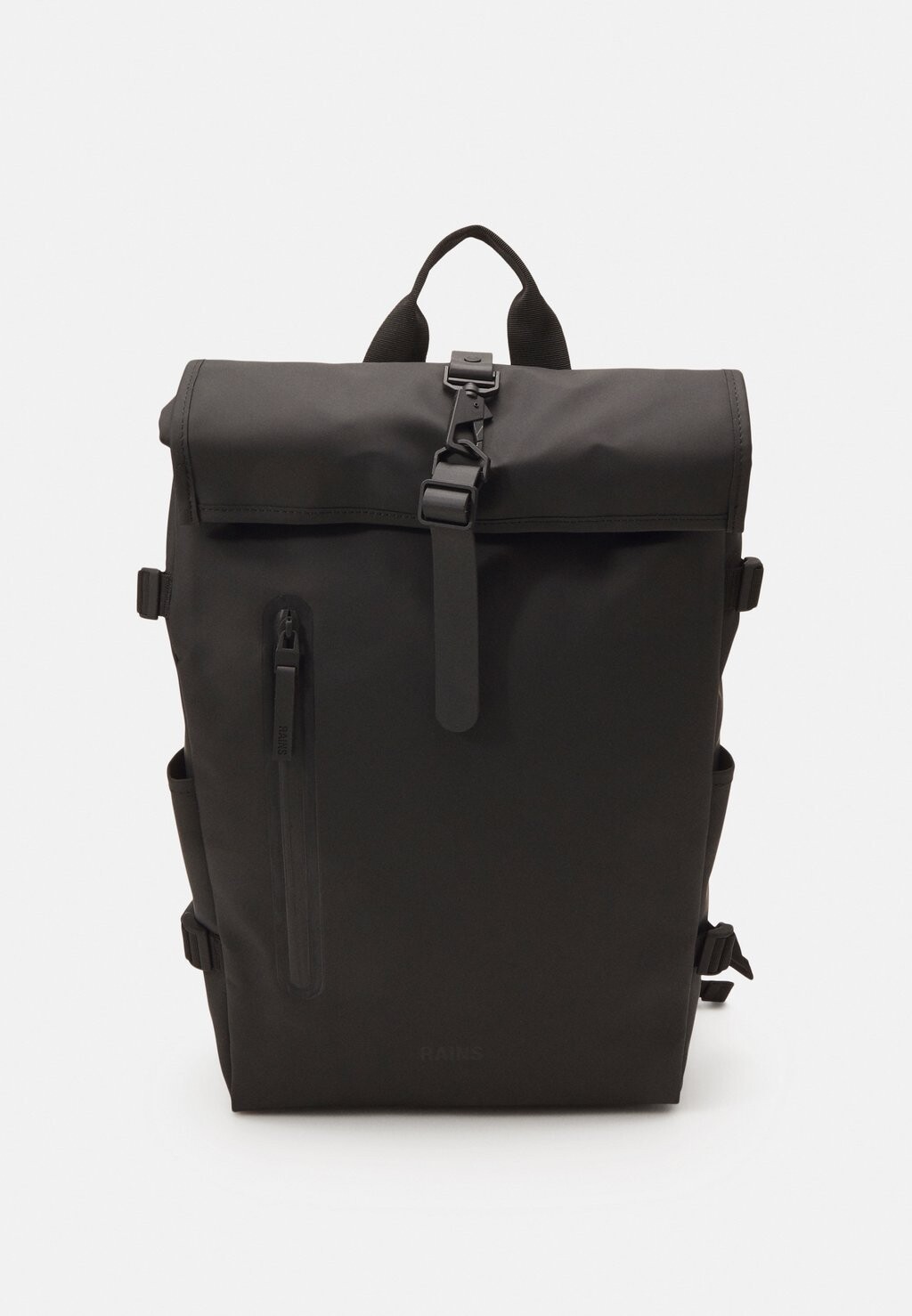 

Рюкзак Rolltop Large Unisex Rains, черный