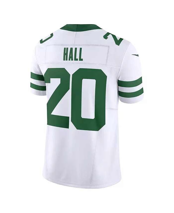 Мужская лимитированная джерси Breece Hall Legacy New York Jets Vapor F.U.S.E Nike, белый — фото 2