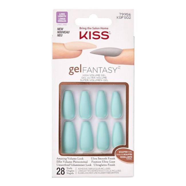 

Гель-Лак для ногтей Gel Fantasy High Volume (28 шт.) Kiss