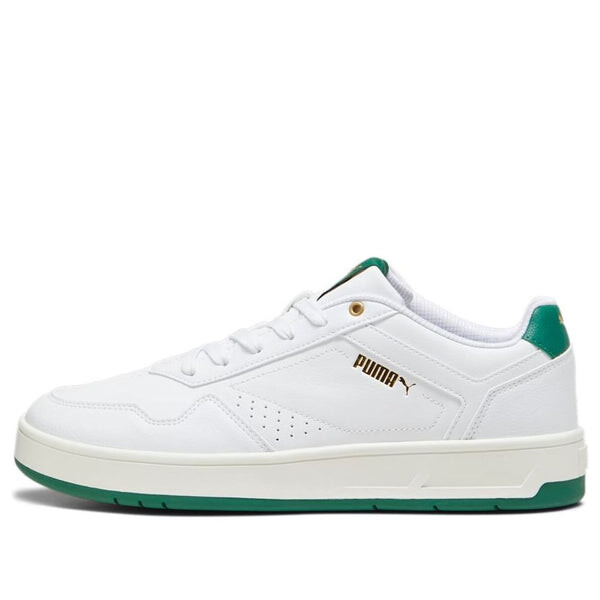 

Кроссовки court classic 'white green' Puma, белый