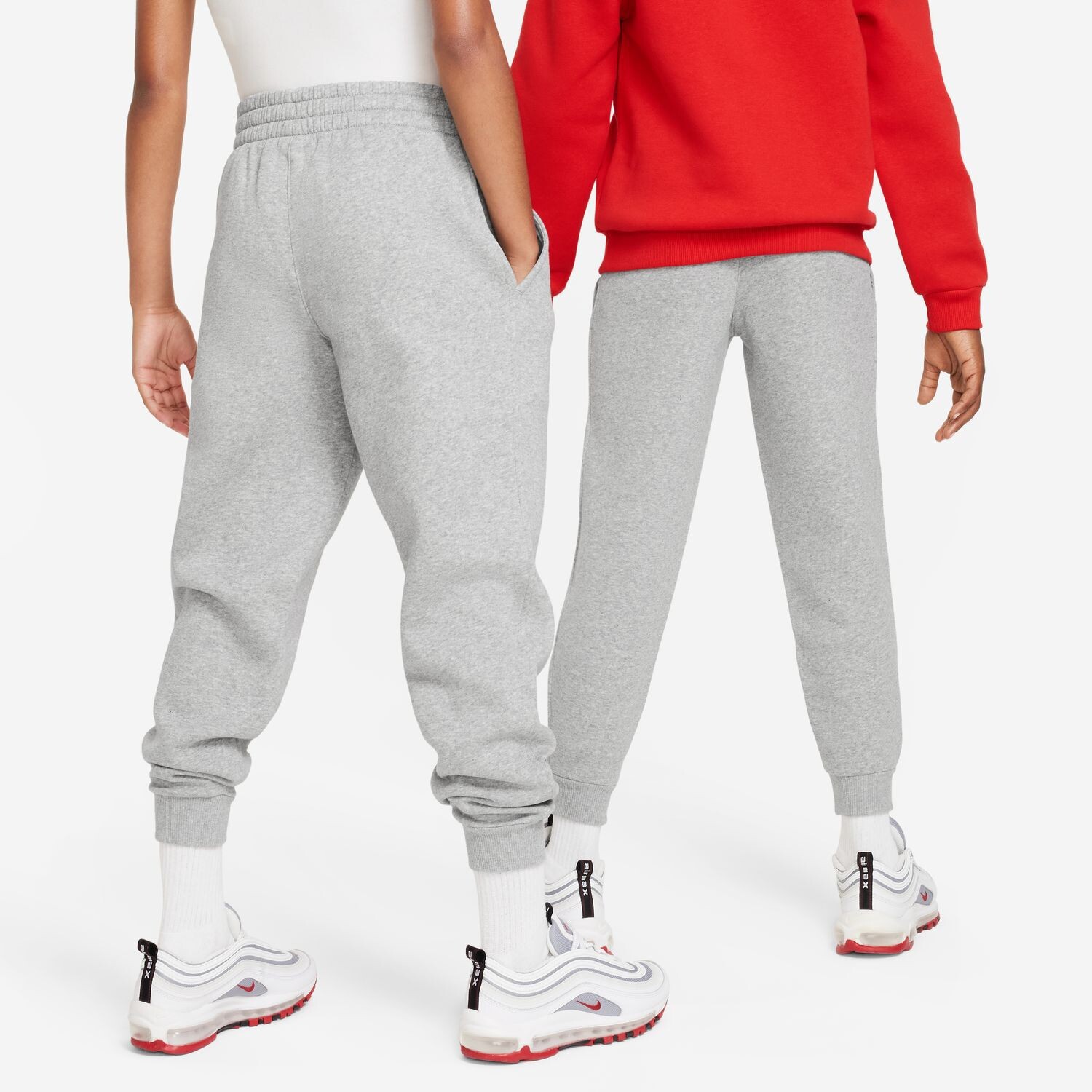 Флисовые джоггеры Nike Club для детей 7–20 лет Nike, черный