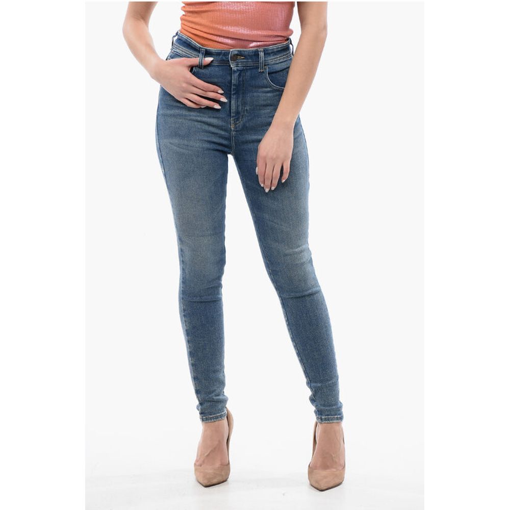 

Джинсы SLANDY Skinny Fit 1984 с высокой талией 10 см L32 Diesel, Blue