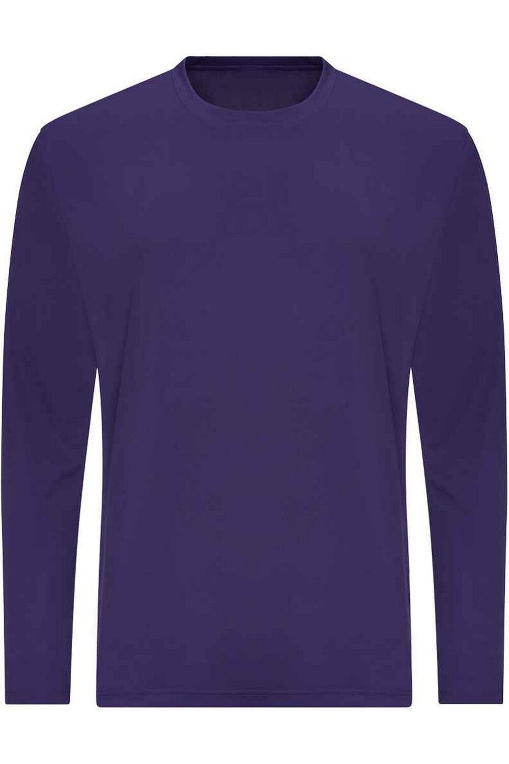 

Лонгслив AWDis Cool Moisture Wicking, фиолетовый
