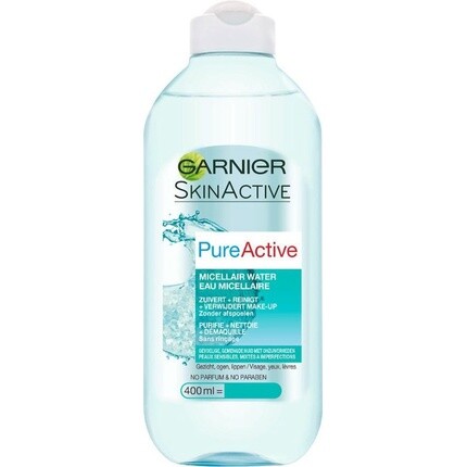 

Мицеллярная очищающая вода Garnier Pure Active 400 мл
