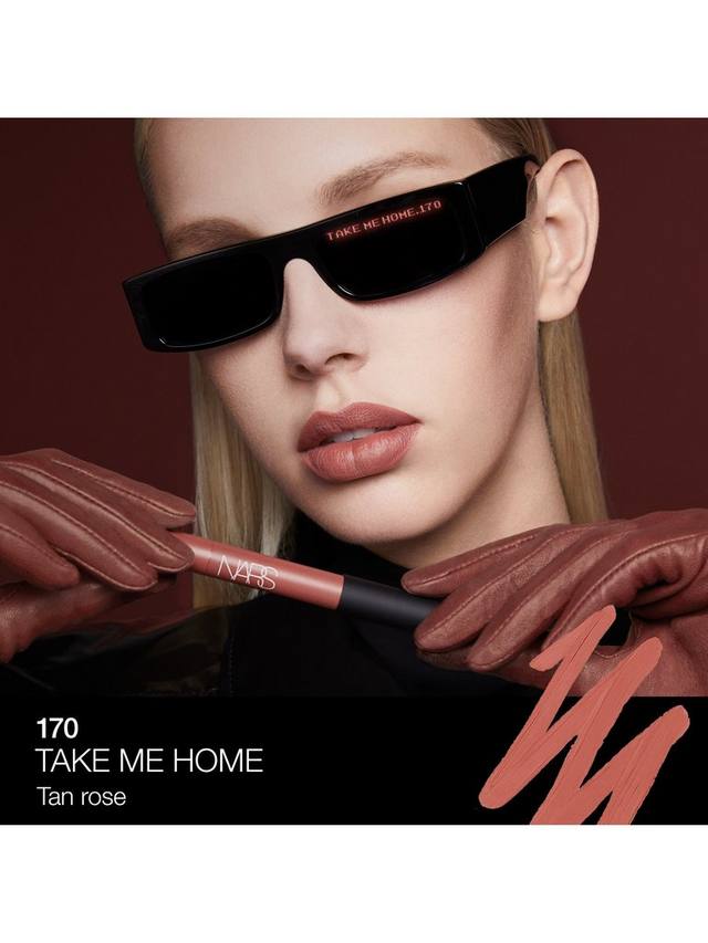 Карандаш для губ Powermatte высокой интенсивности NARS, 170 Take Me Home — фото 4