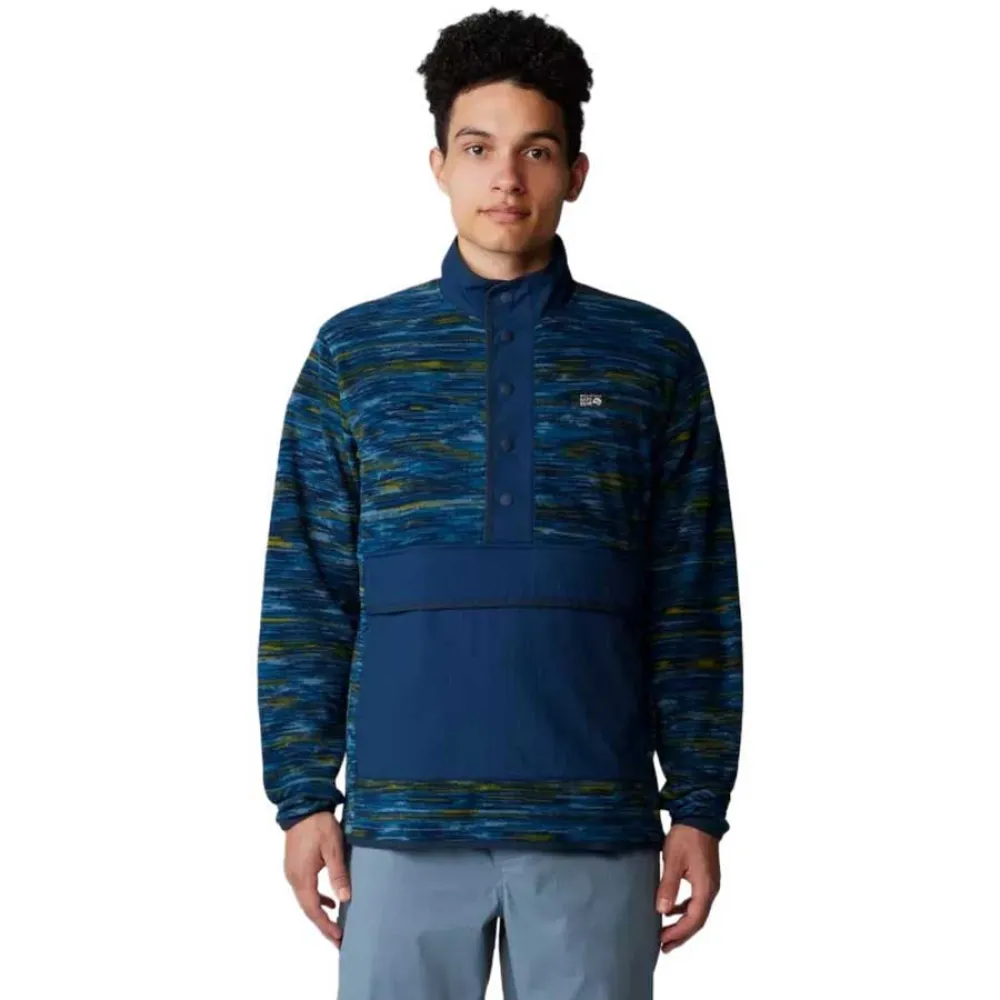 

Флис Mountain Hardwear Microchill, синий