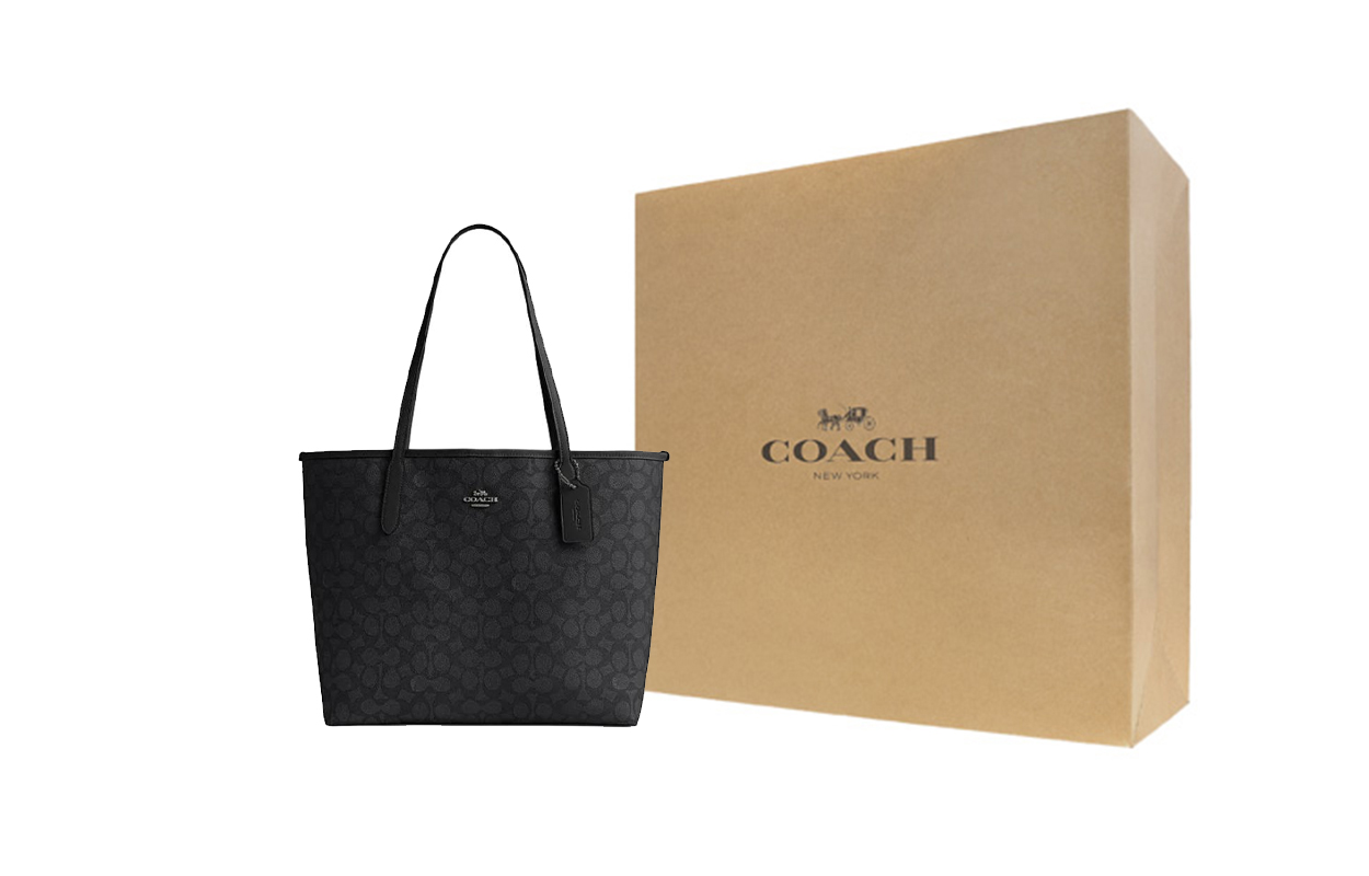

COACH Городская сумка тоут из искусственной кожи