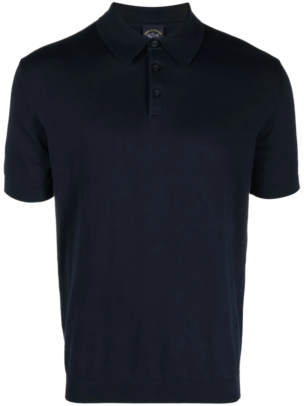 

Рубашка поло с нашивкой-логотипом Paul & Shark, синий