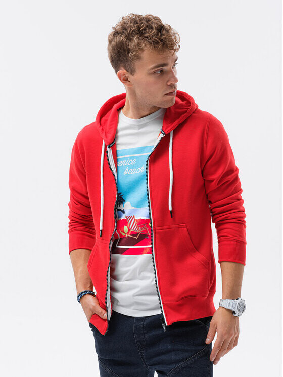 

Толстовка regular fit Ombre, красный