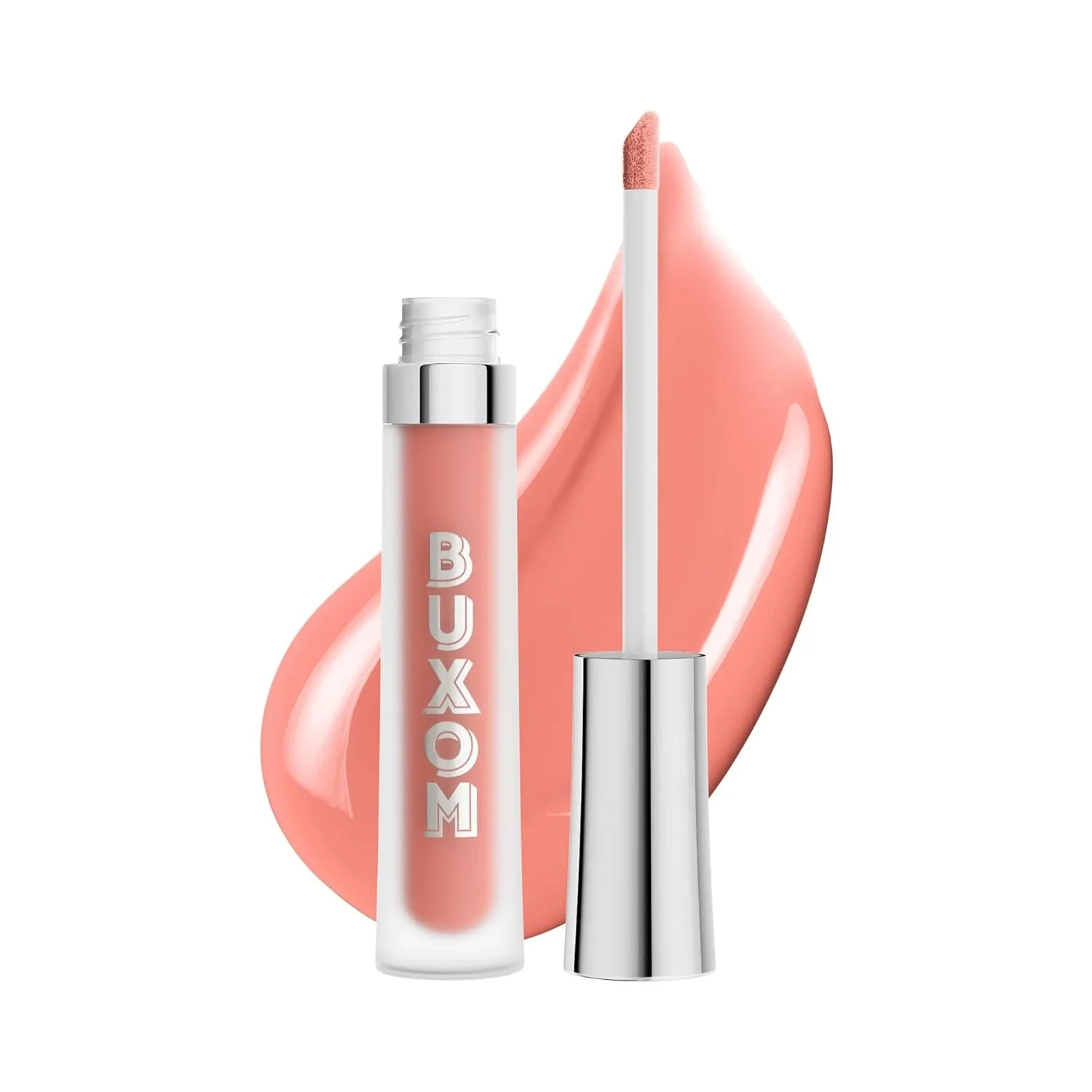Buxom Full-On Plumping Lip Cream - увлажняющий блеск для губ с пептидами и гиалуроновой кислотой, придающий губам объем и мягкость. Формула с высоким блеском. Не тестируется на животных., Bellini (Fresh nectar)