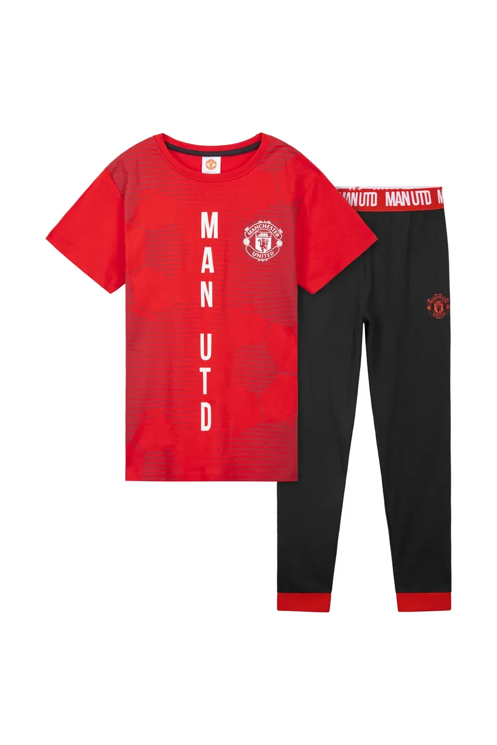 Пижама для мальчиков с коротким рукавом Manchester United Fc, мультиколор