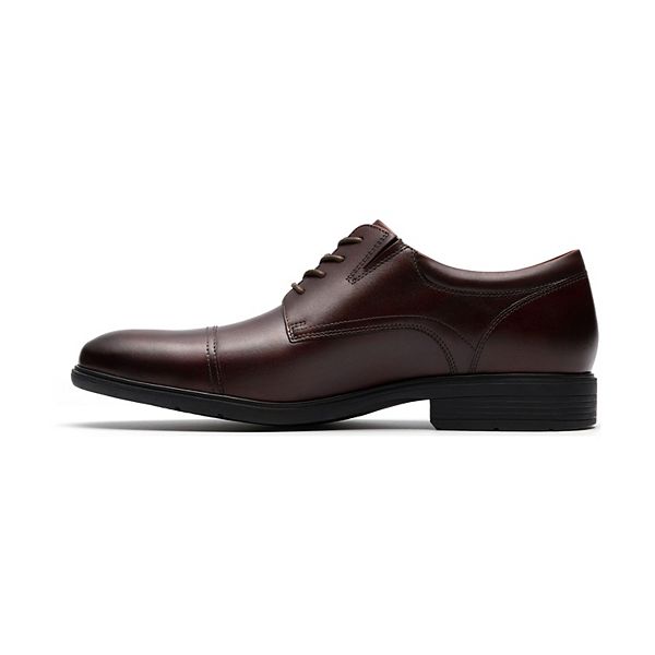 Кожаные туфли Steadwell для мужчин Clarks, Mahogany Leather — фото 3